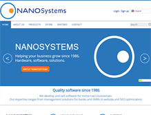 Tablet Screenshot of nanosystems.it